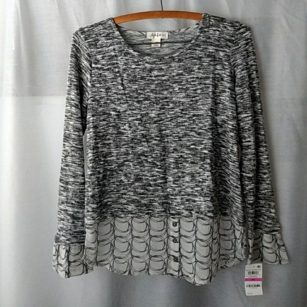 NWT Marled Blouse